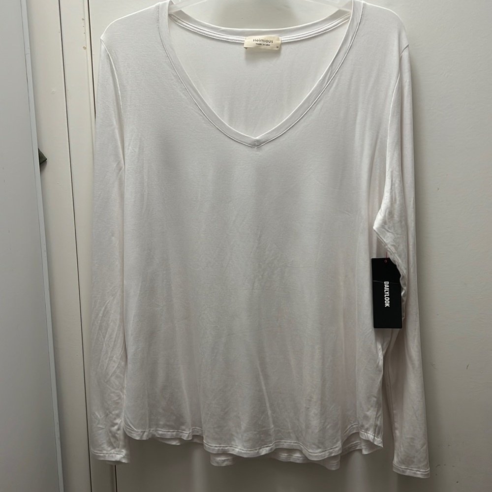Heimious long sleeve T shirt.   #1486.   NWT